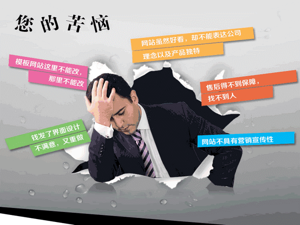 企業(yè)使用模板建站的缺點，拒絕模板網(wǎng)站